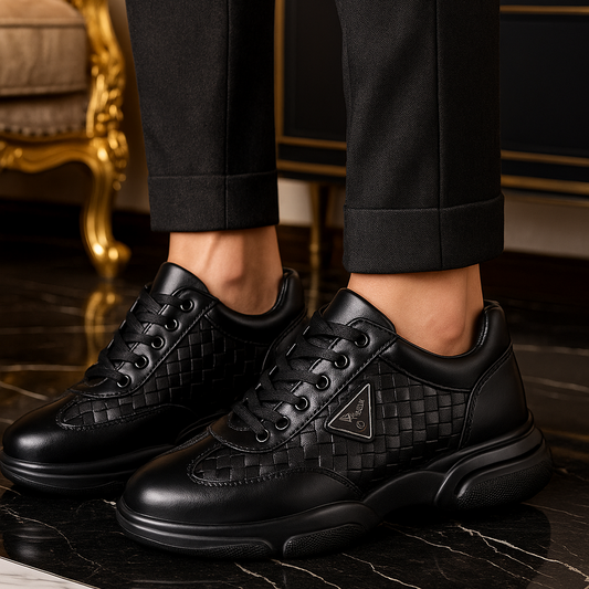 Men’s Leather Casual Sneakers