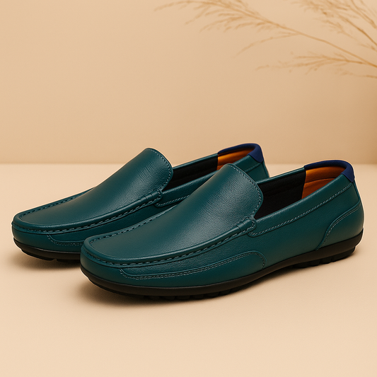 Caslax Prestige Leather Loafers